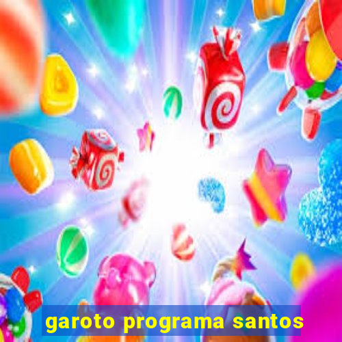 garoto programa santos